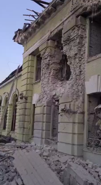 масований удар по Лозовій 